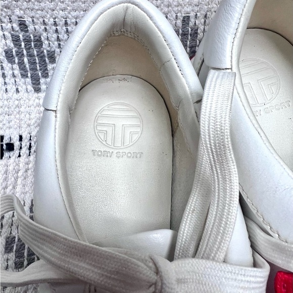 Tory Burch (Tory Sport) Golf Ruffle Trainers, Size 10M (runs small) - Picture 9 of 11